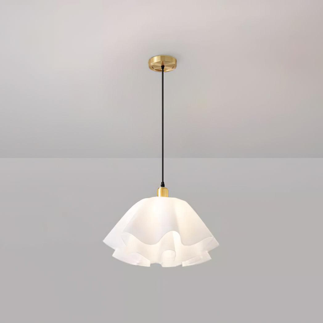 Lunisse Modern Petal Pendant Light - Lamp Copper