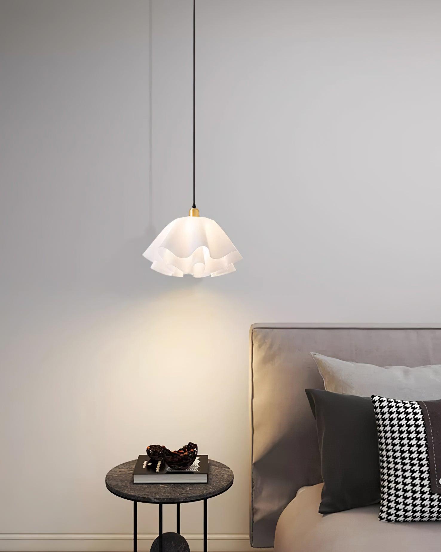 Lunisse Modern Petal Pendant Light - Lamp Copper