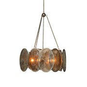 Avdorira Modern Minimalist Metal Glass Chandelier - Lamp Copper