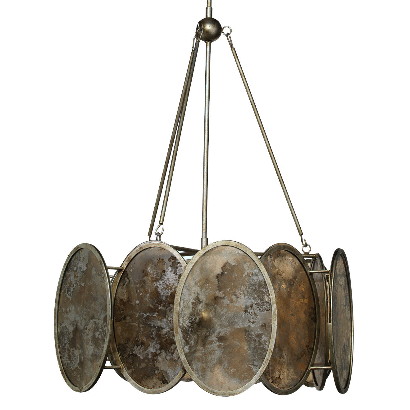 Avdorira Modern Minimalist Metal Glass Chandelier - Lamp Copper