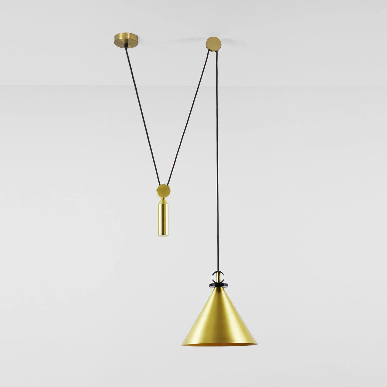 Covine Multi-Shape Adjustable Pendant Light - Lamp Copper