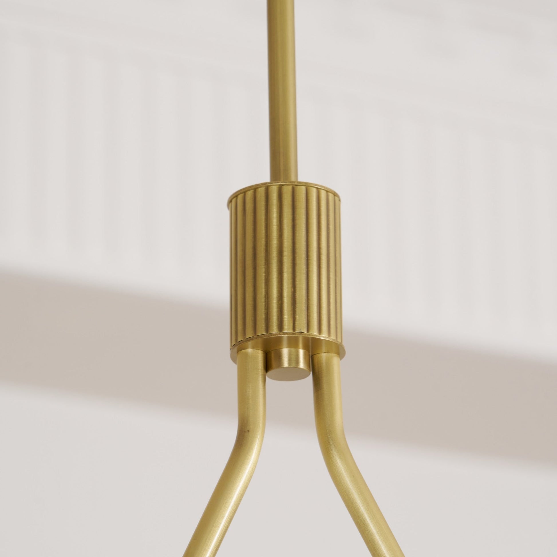 Ornuvyh Vintage Industrial Metal Fabric Chandelier - Lamp Copper