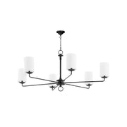 Olthean Vintage Industrial Brass Fabric Chandelier - Lamp Copper