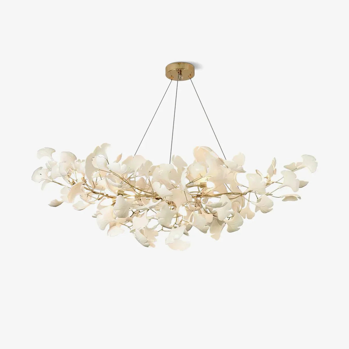 Metr Luxury Chandelier Ceramics Living Room U arc shape - Lamp Copper