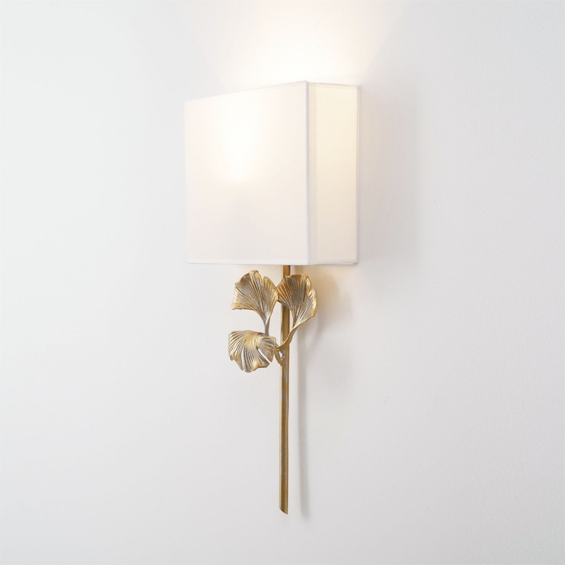 Daisy Wall Lamp Ginkgo Leaf - Lamp Copper