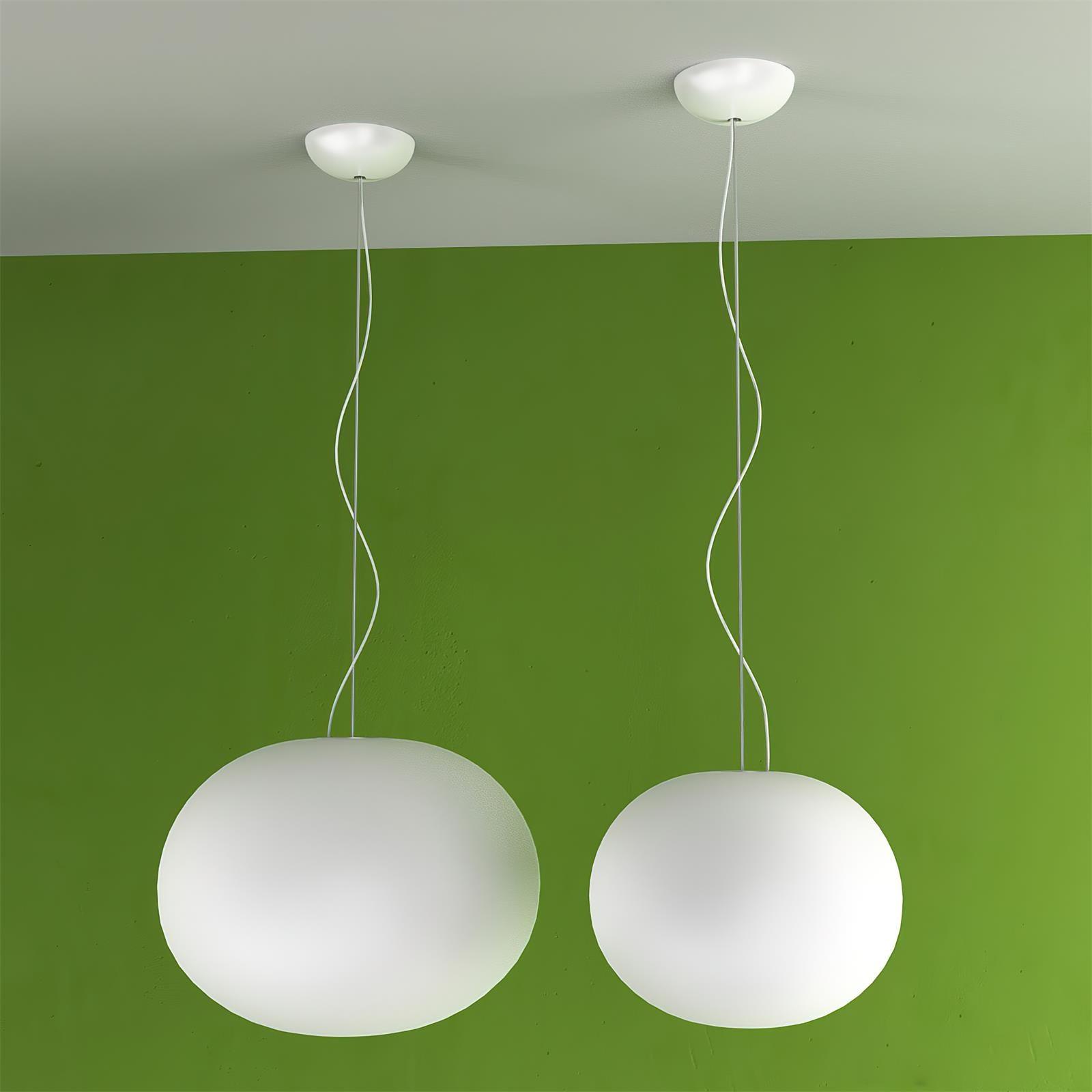 Opivio White Globe Pendant Light - Lamp Copper