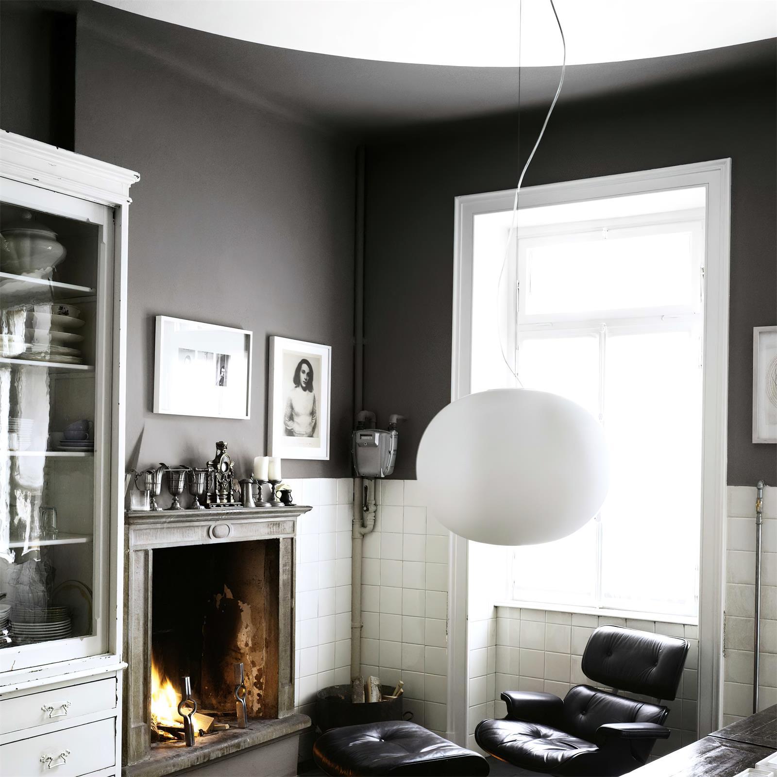 Opivio White Globe Pendant Light - Lamp Copper