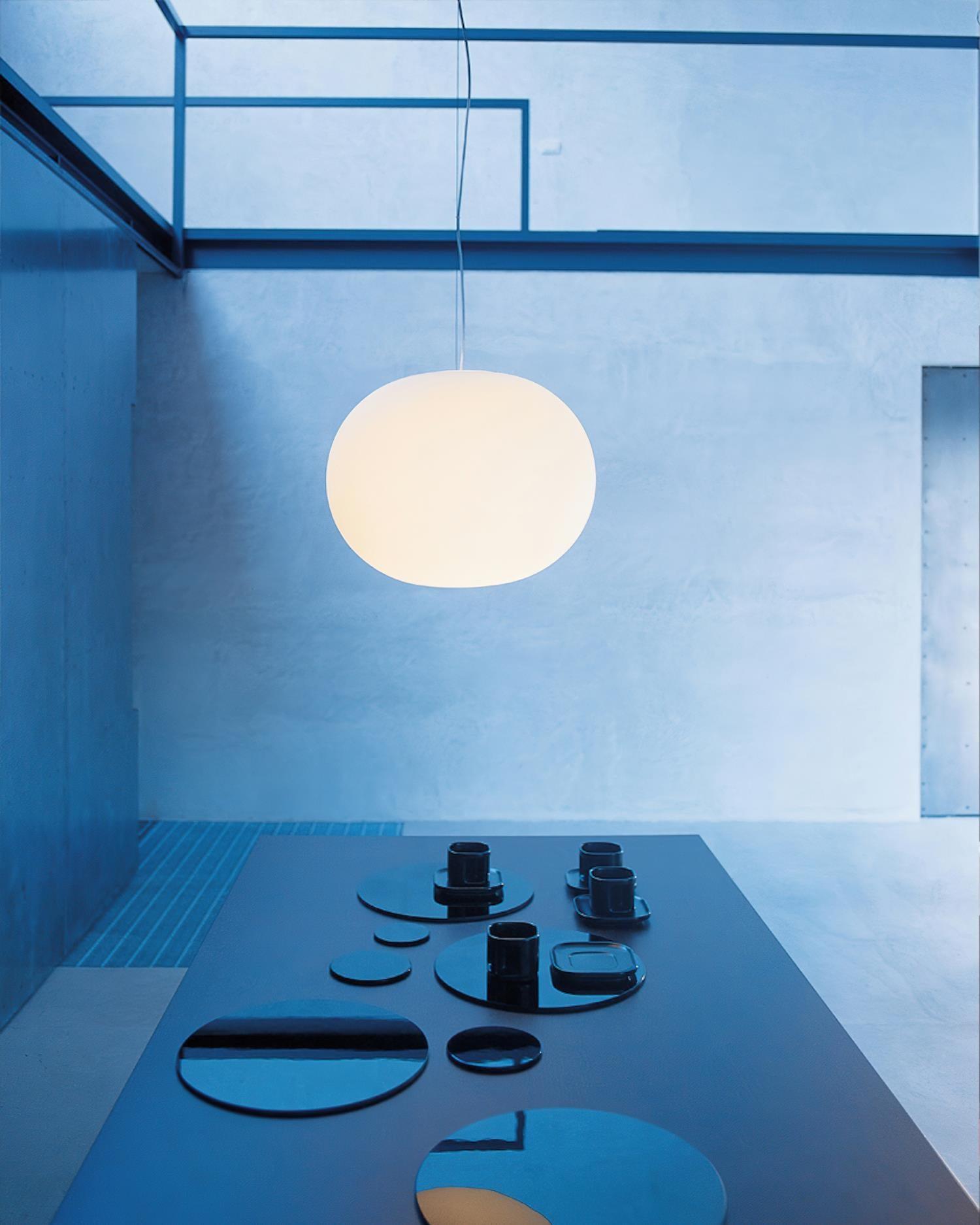 Opivio White Globe Pendant Light - Lamp Copper
