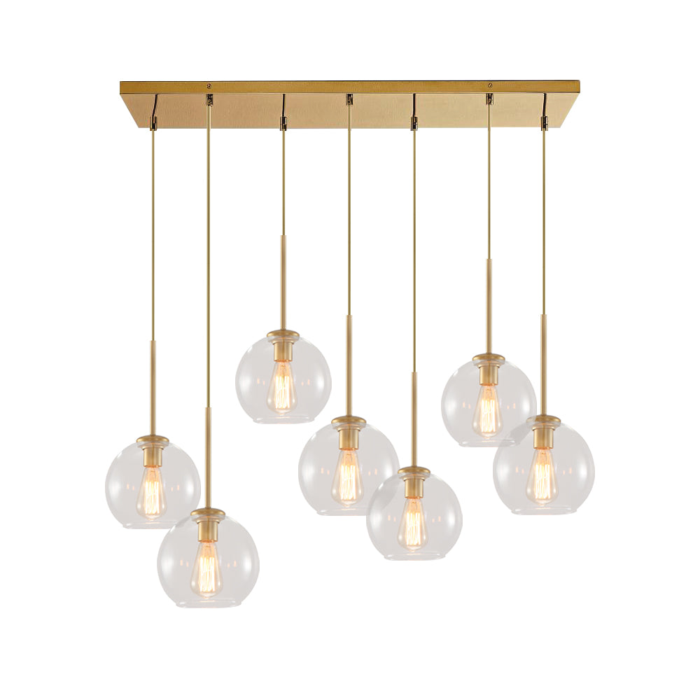 Zorunn Modern Metal Pendant Light - Lamp Copper