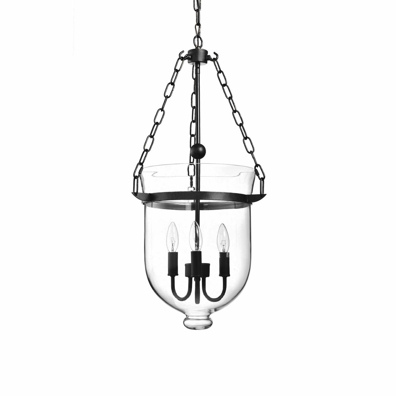 Avshaora Vintage Industrial Metal Glass Pendant Light - Lamp Copper