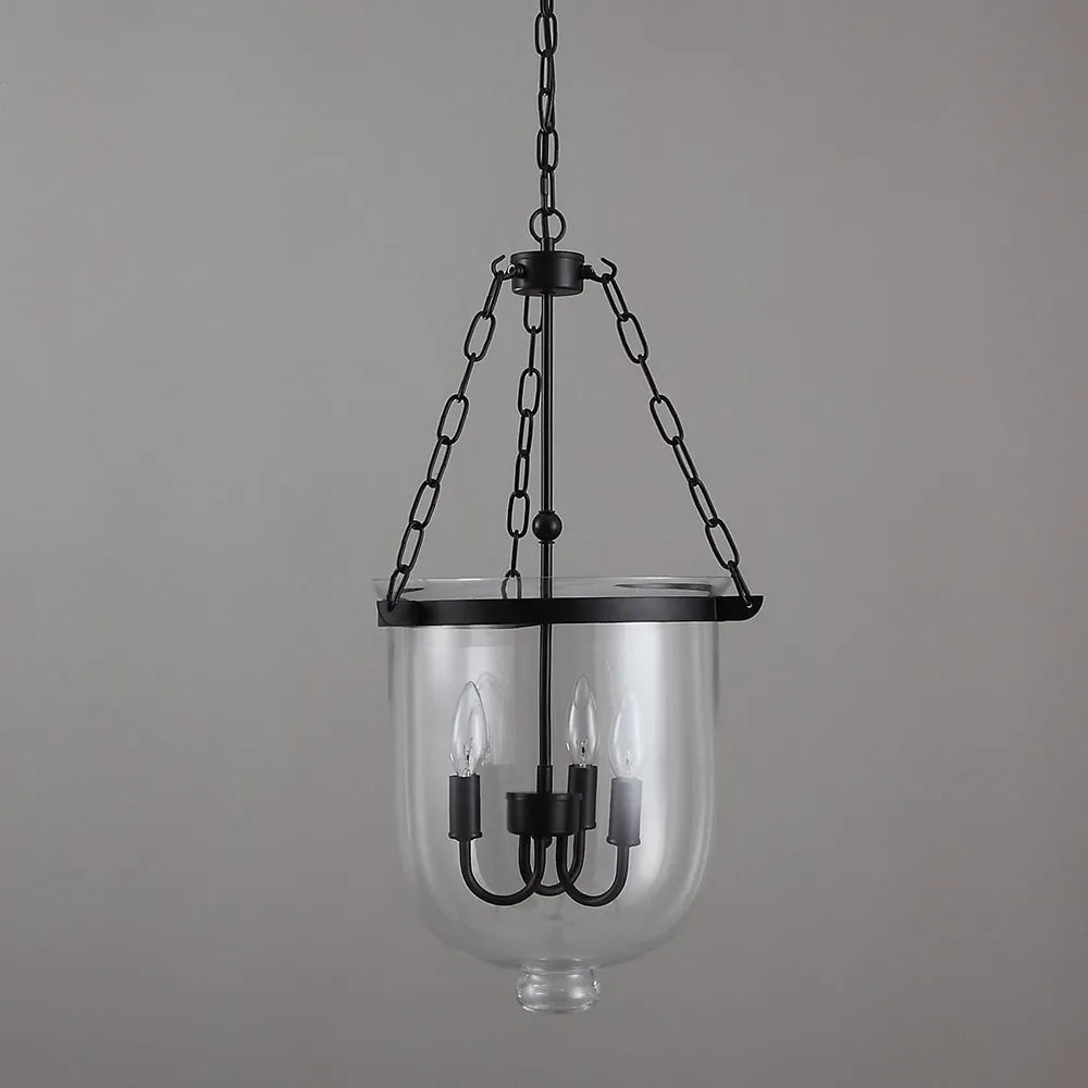 Avshaora Vintage Industrial Metal Glass Pendant Light - Lamp Copper