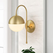 Norduri Globe Metal Wall Sconce - Lamp Copper