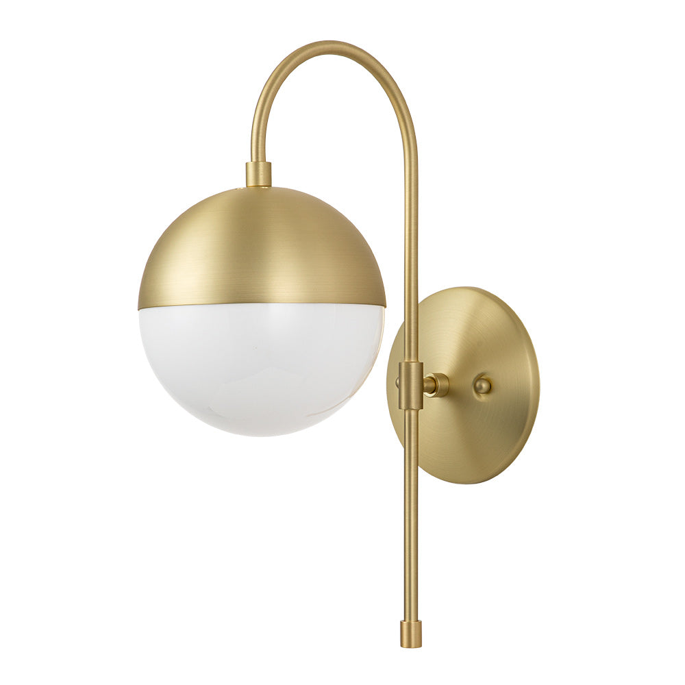 Norduri Globe Metal Wall Sconce - Lamp Copper