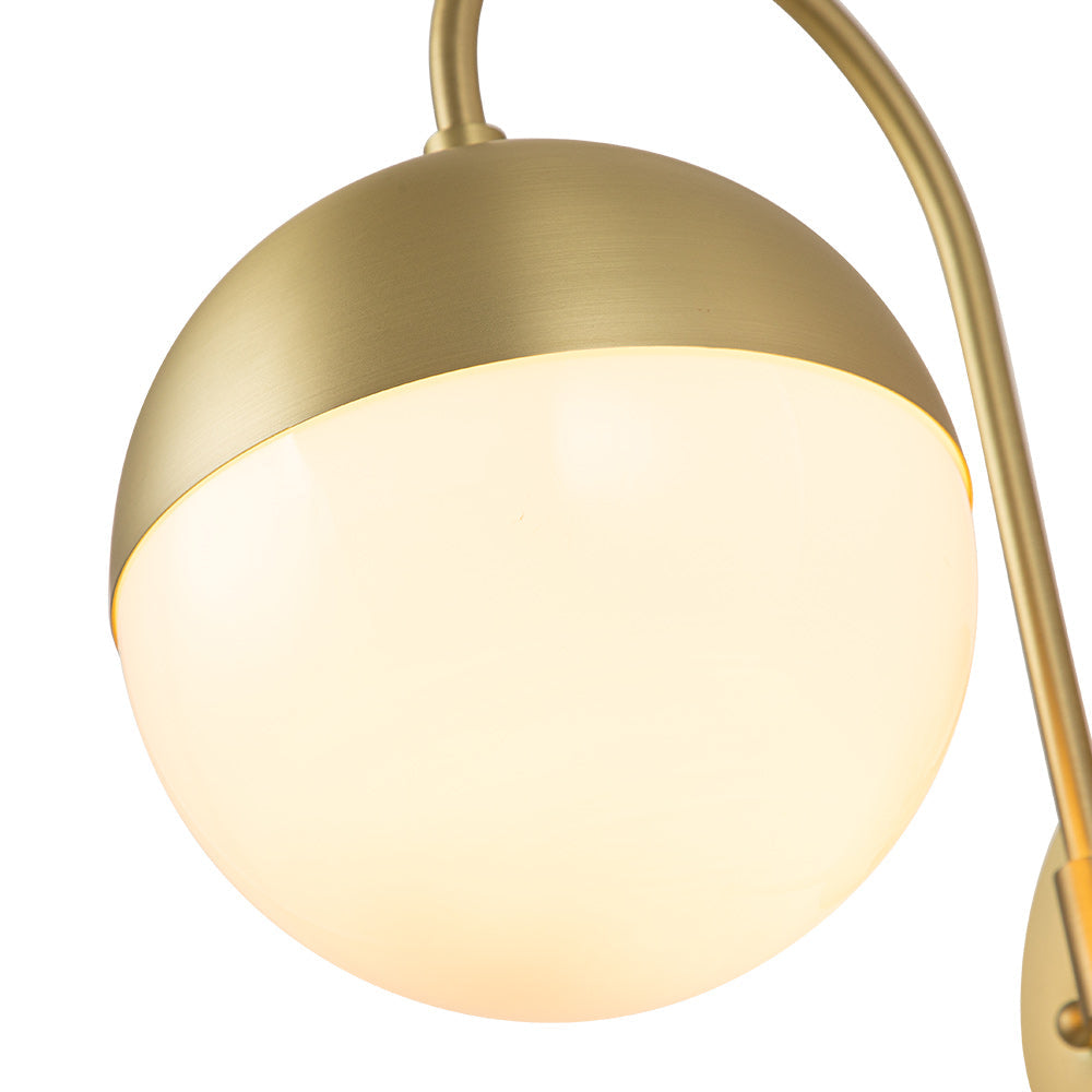Norduri Globe Metal Wall Sconce - Lamp Copper