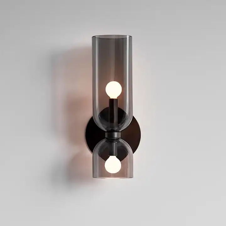 Solea Glass Wall Lamp Sconce - Lamp Copper