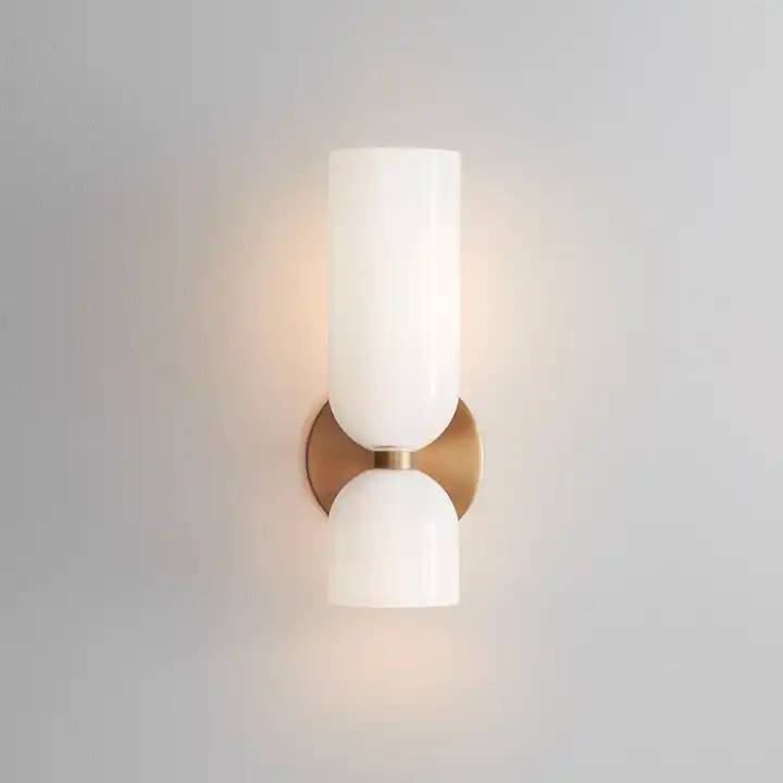 Solea Glass Wall Lamp Sconce - Lamp Copper