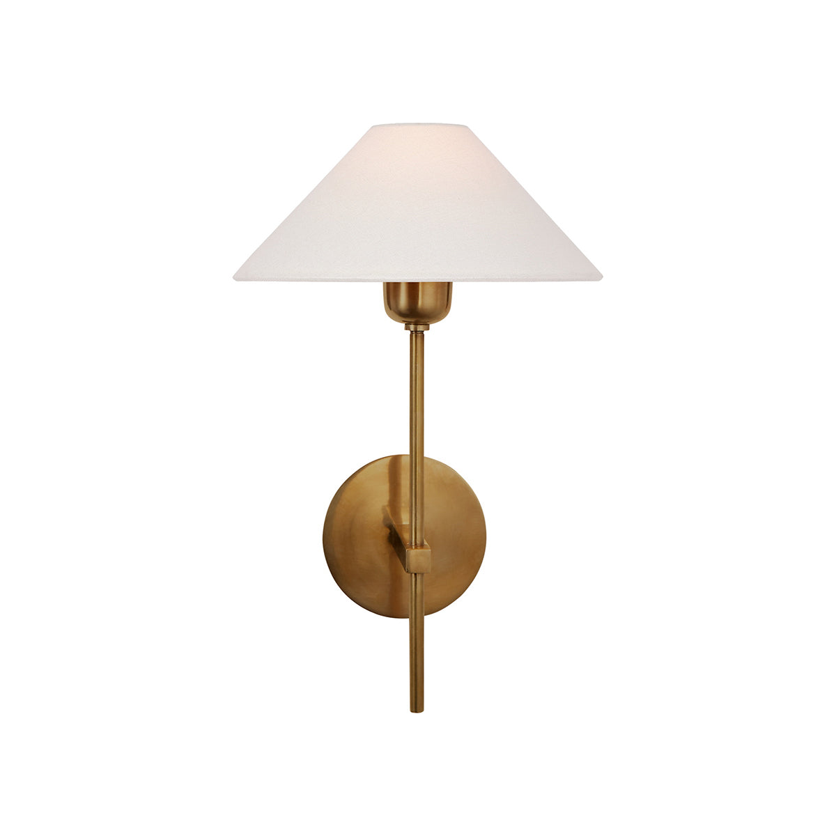 Genevieve Wall Lamp Fabric - Lamp Copper