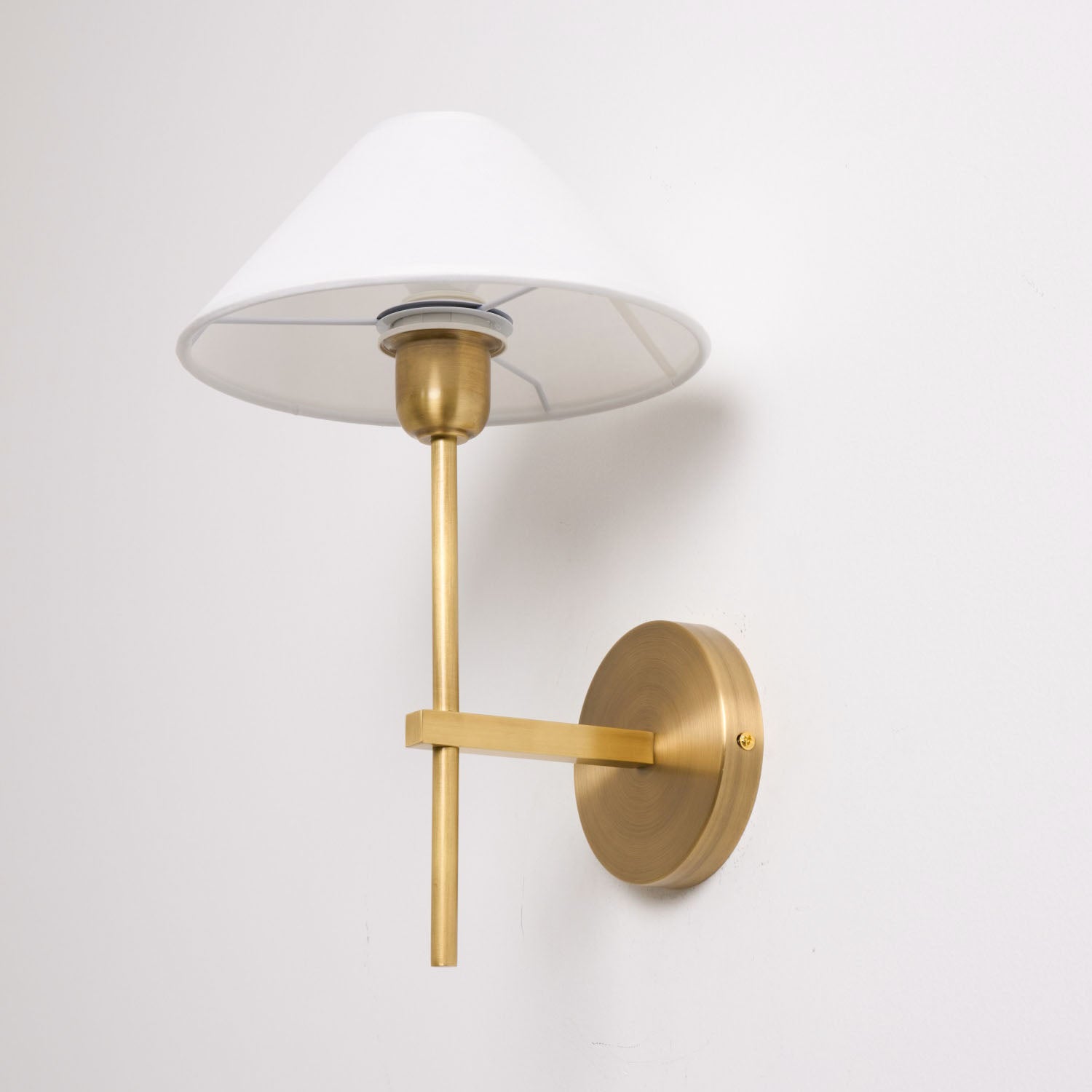 Genevieve Wall Lamp Fabric - Lamp Copper