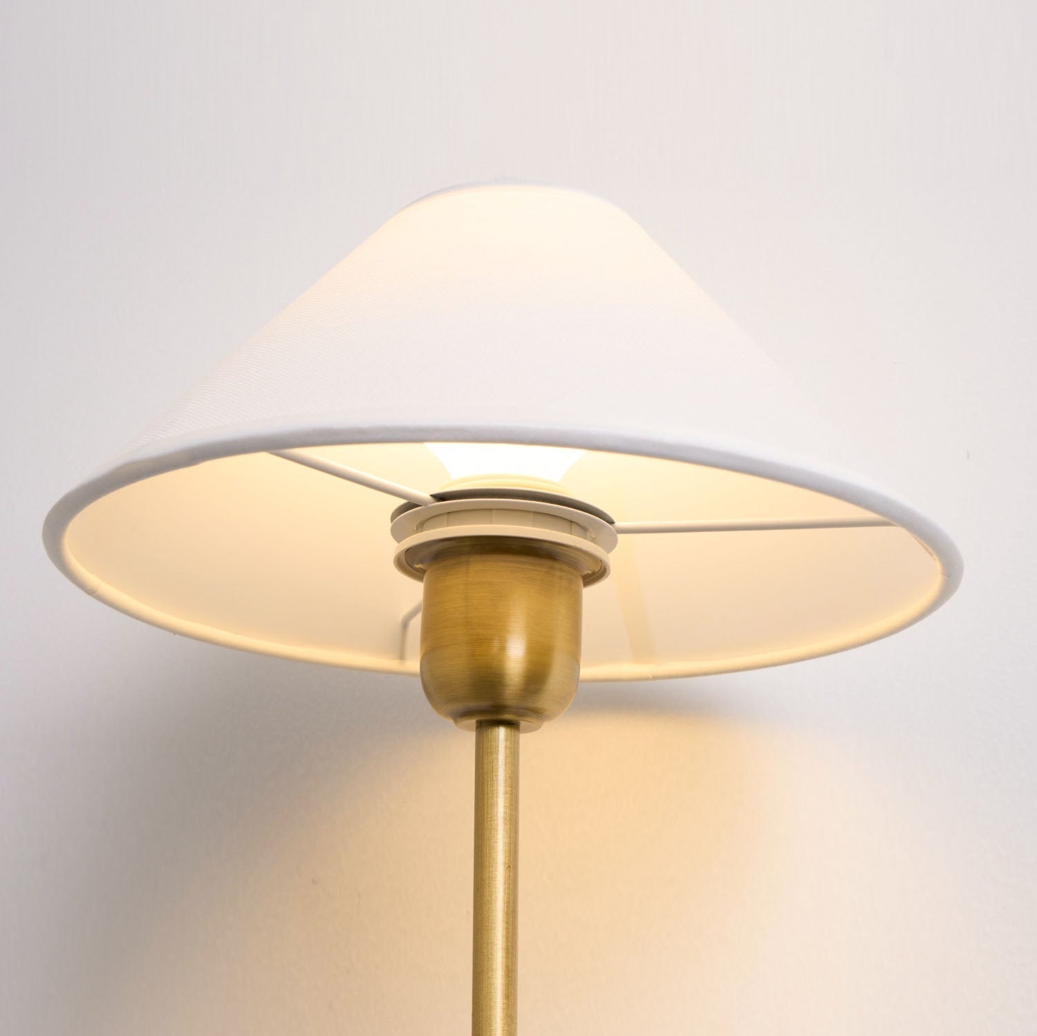 Genevieve Wall Lamp Fabric - Lamp Copper