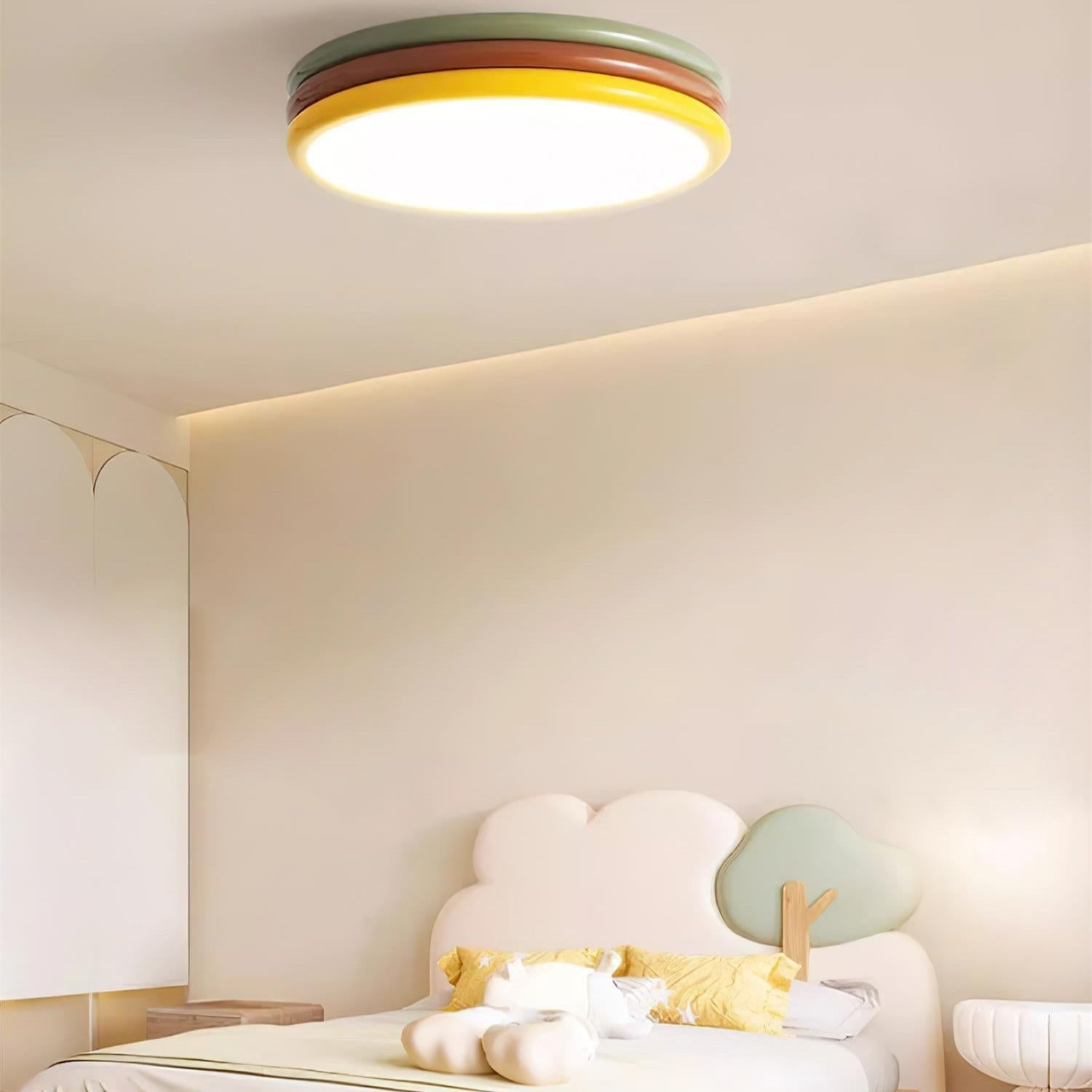 Glaya Colorful Stack Ceiling Light - Lamp Copper