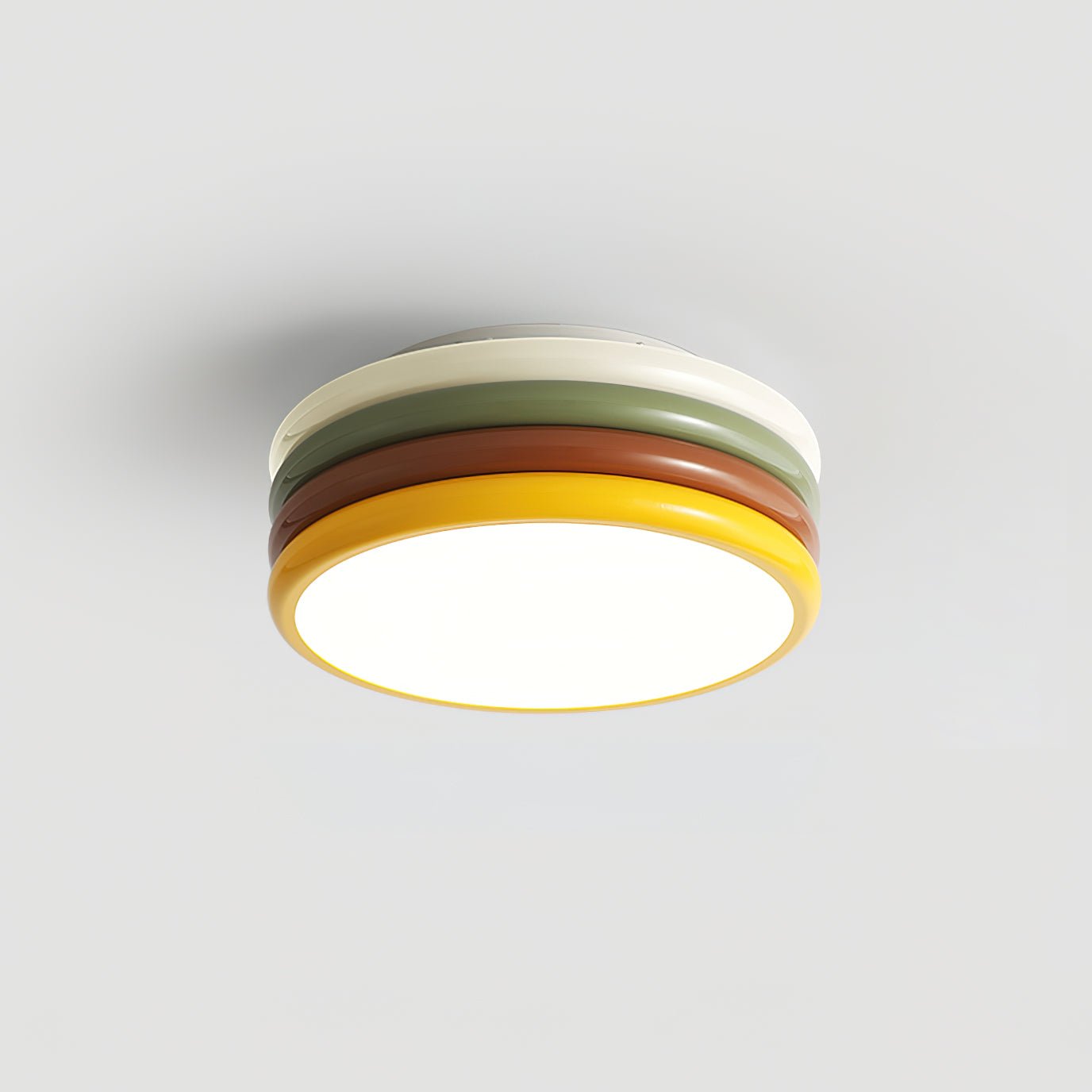 Glaya Colorful Stack Ceiling Light - Lamp Copper
