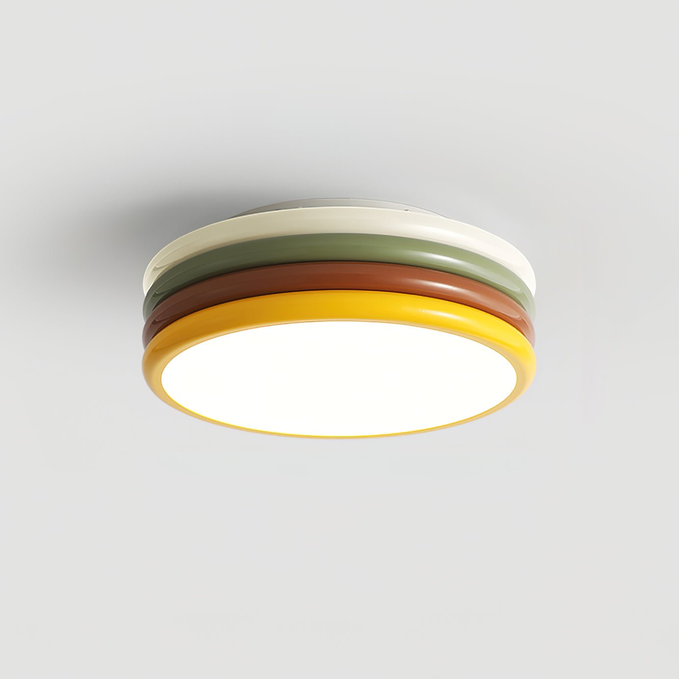 Glaya Colorful Stack Ceiling Light - Lamp Copper