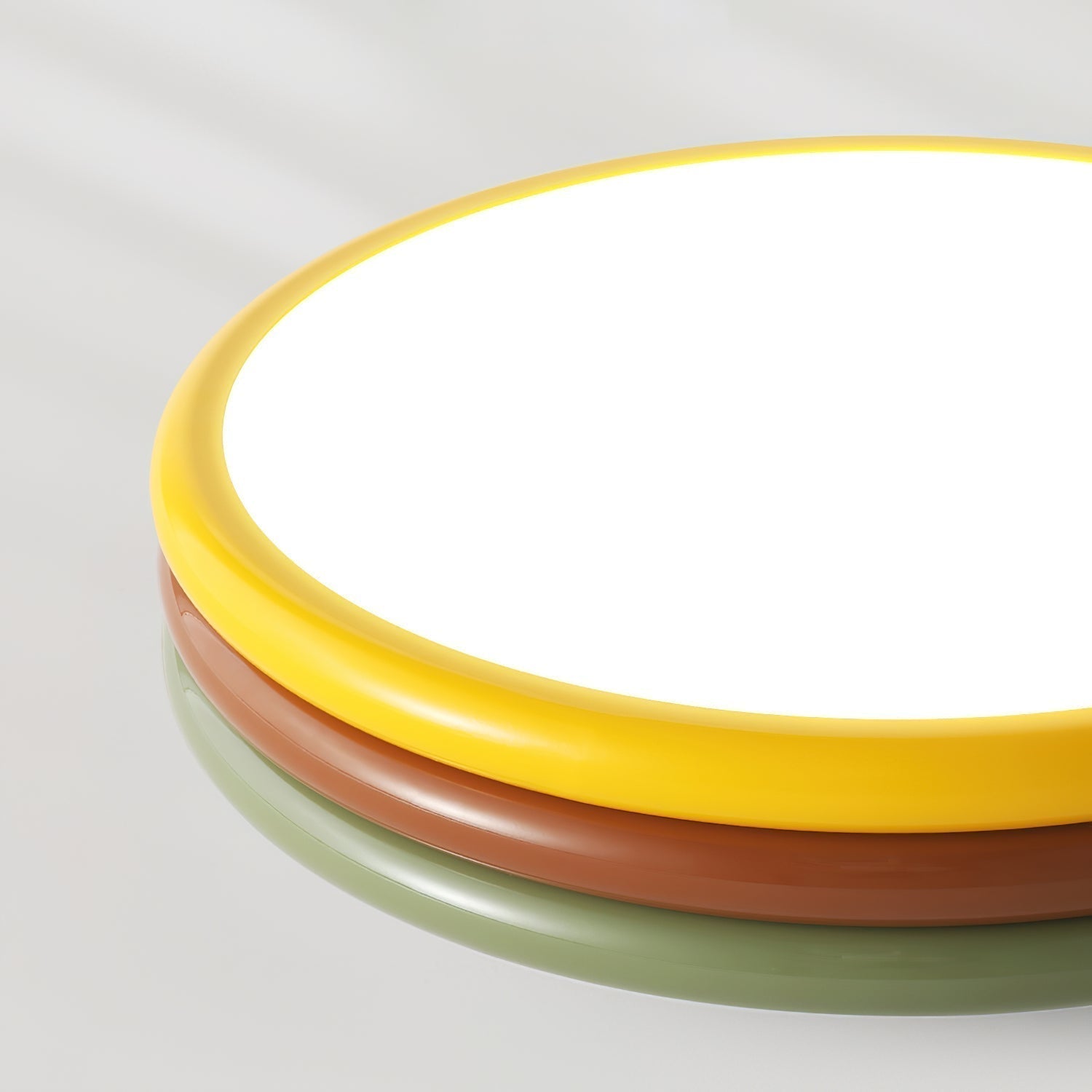 Glaya Colorful Stack Ceiling Light - Lamp Copper