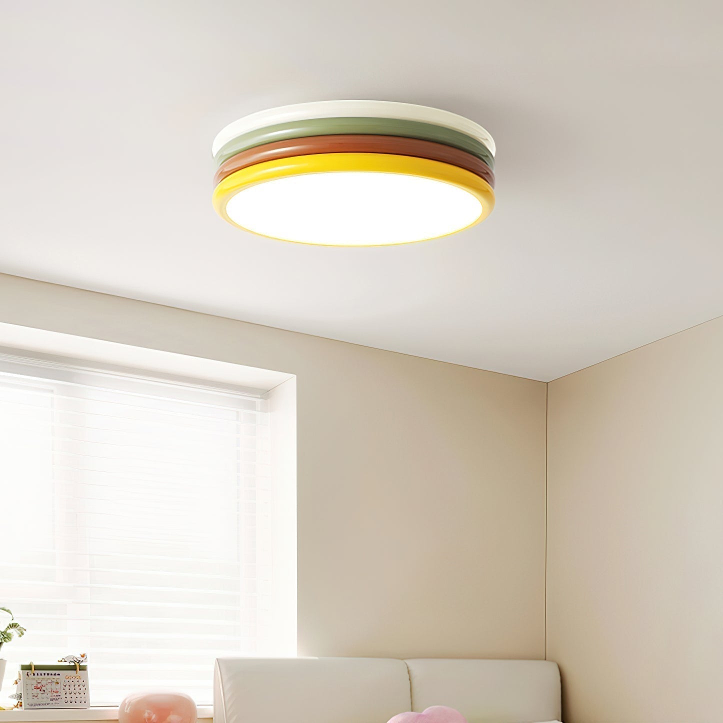 Glaya Colorful Stack Ceiling Light - Lamp Copper