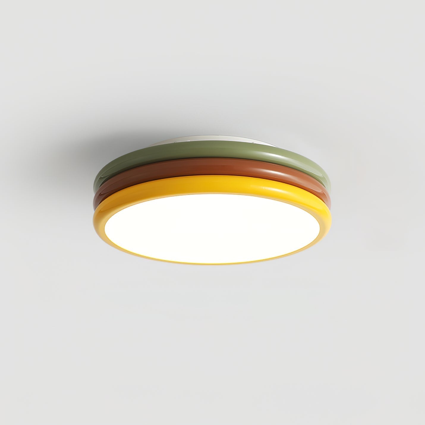 Glaya Colorful Stack Ceiling Light - Lamp Copper