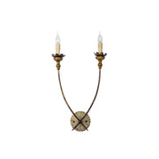 Catalos Vintage Industrial Wooden Metal Wall Lamp - Lamp Copper