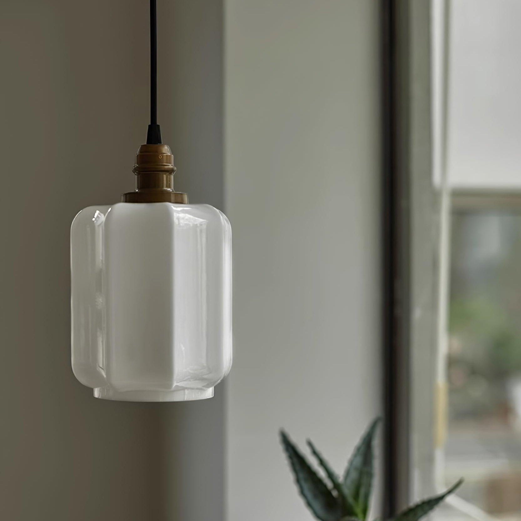 Kiki Pendant Light Glass Contemporary - Lamp Copper