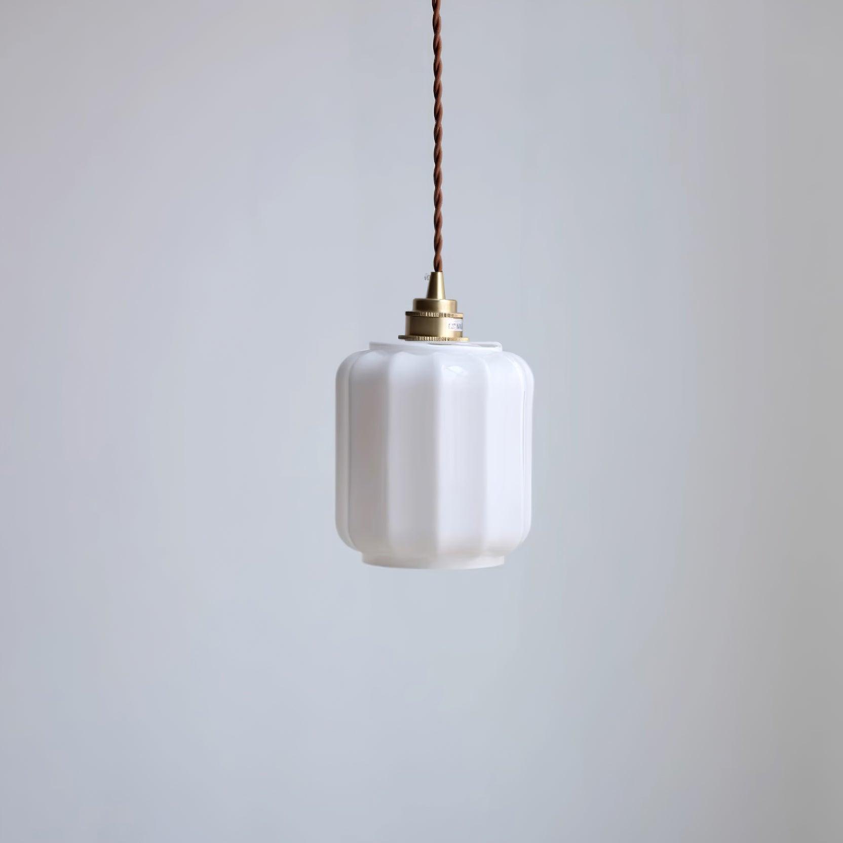 Kiki Pendant Light Glass Contemporary - Lamp Copper