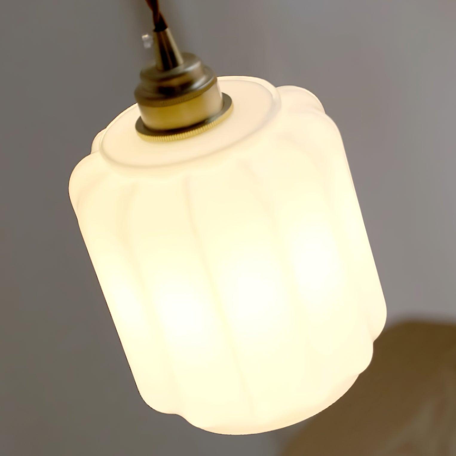 Kiki Pendant Light Glass Contemporary - Lamp Copper