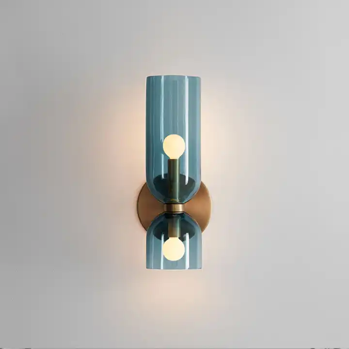Solea Glass Wall Lamp Sconce - Lamp Copper