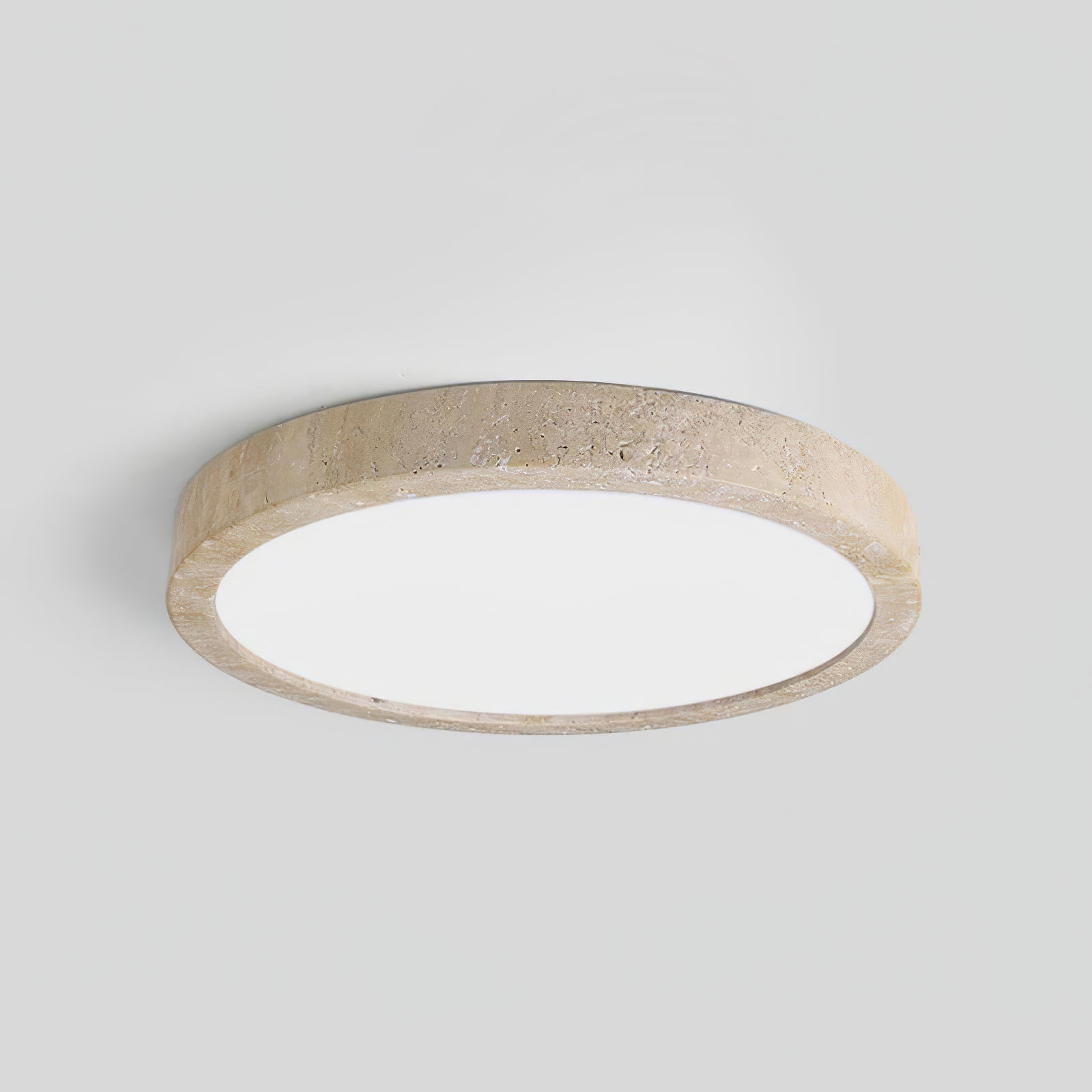 Artalor Minimalist Travertine Ceiling Light - Lamp Copper