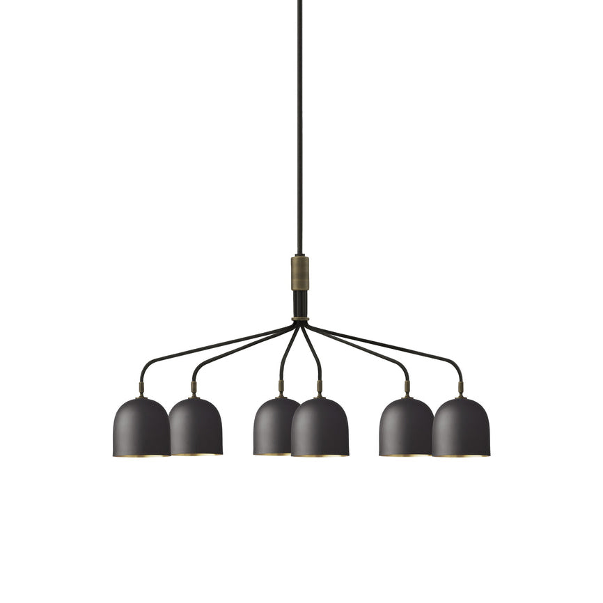 Aursolos Vintage Industrial Metal Chandelier - Lamp Copper