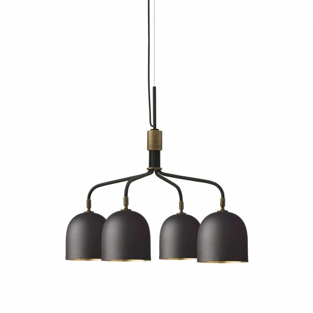 Aursolos Vintage Industrial Metal Chandelier - Lamp Copper