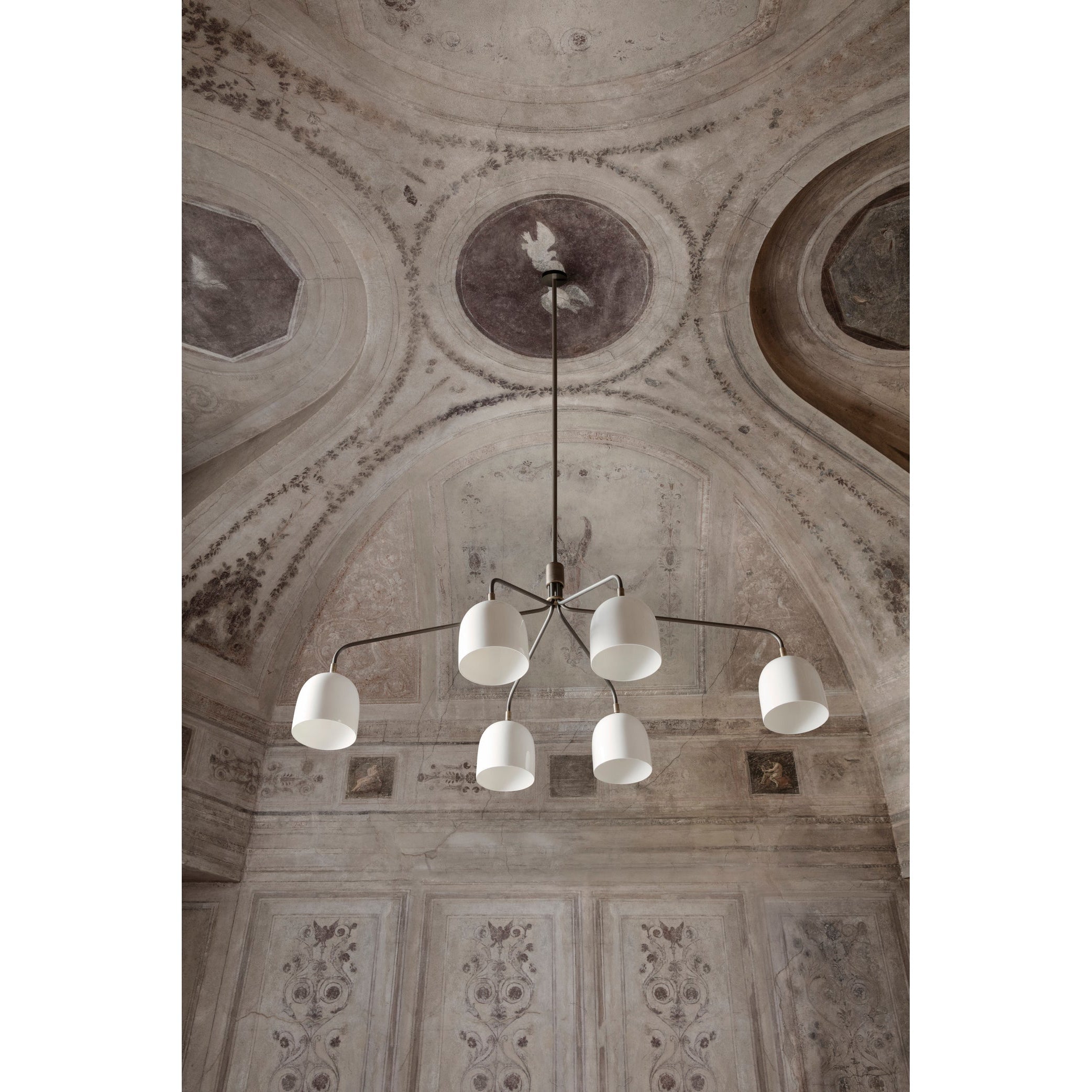 Aursolos Vintage Industrial Metal Chandelier - Lamp Copper