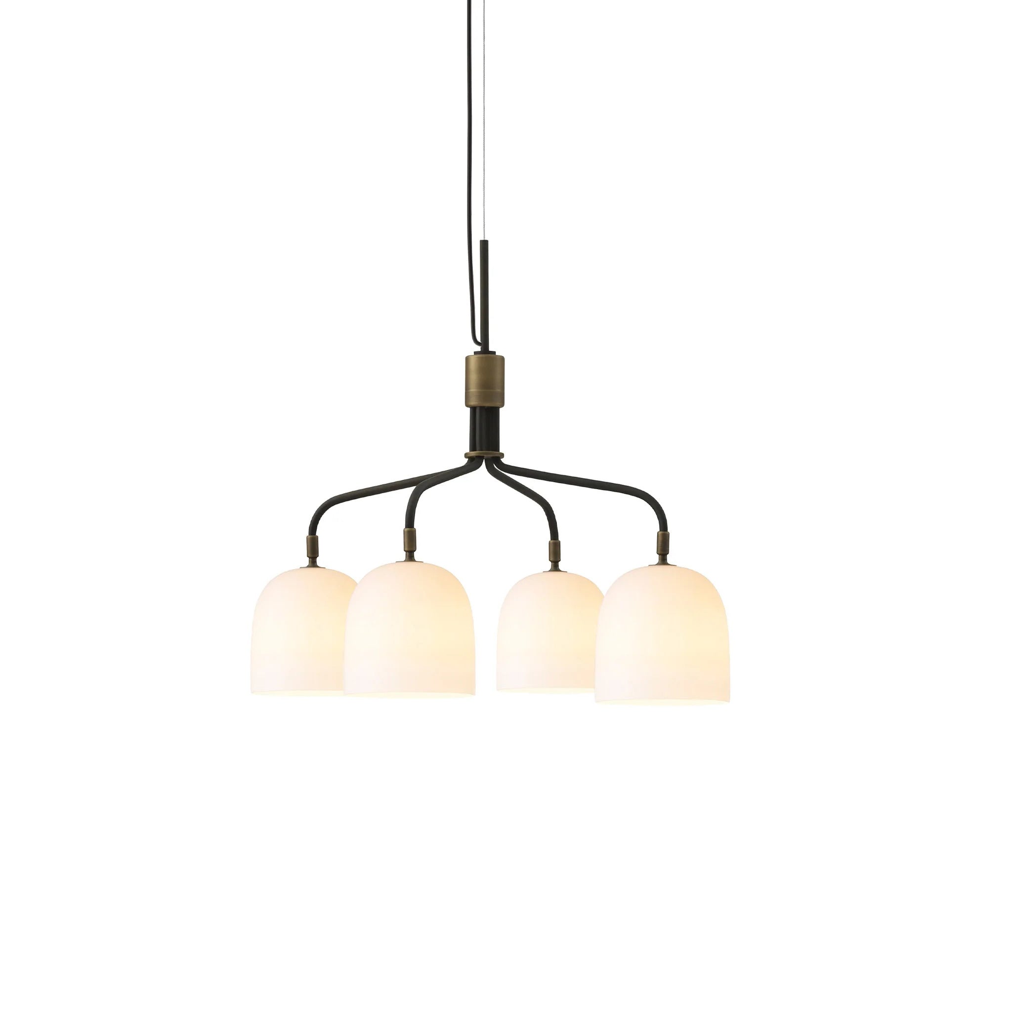 Aursolos Vintage Industrial Metal Chandelier - Lamp Copper