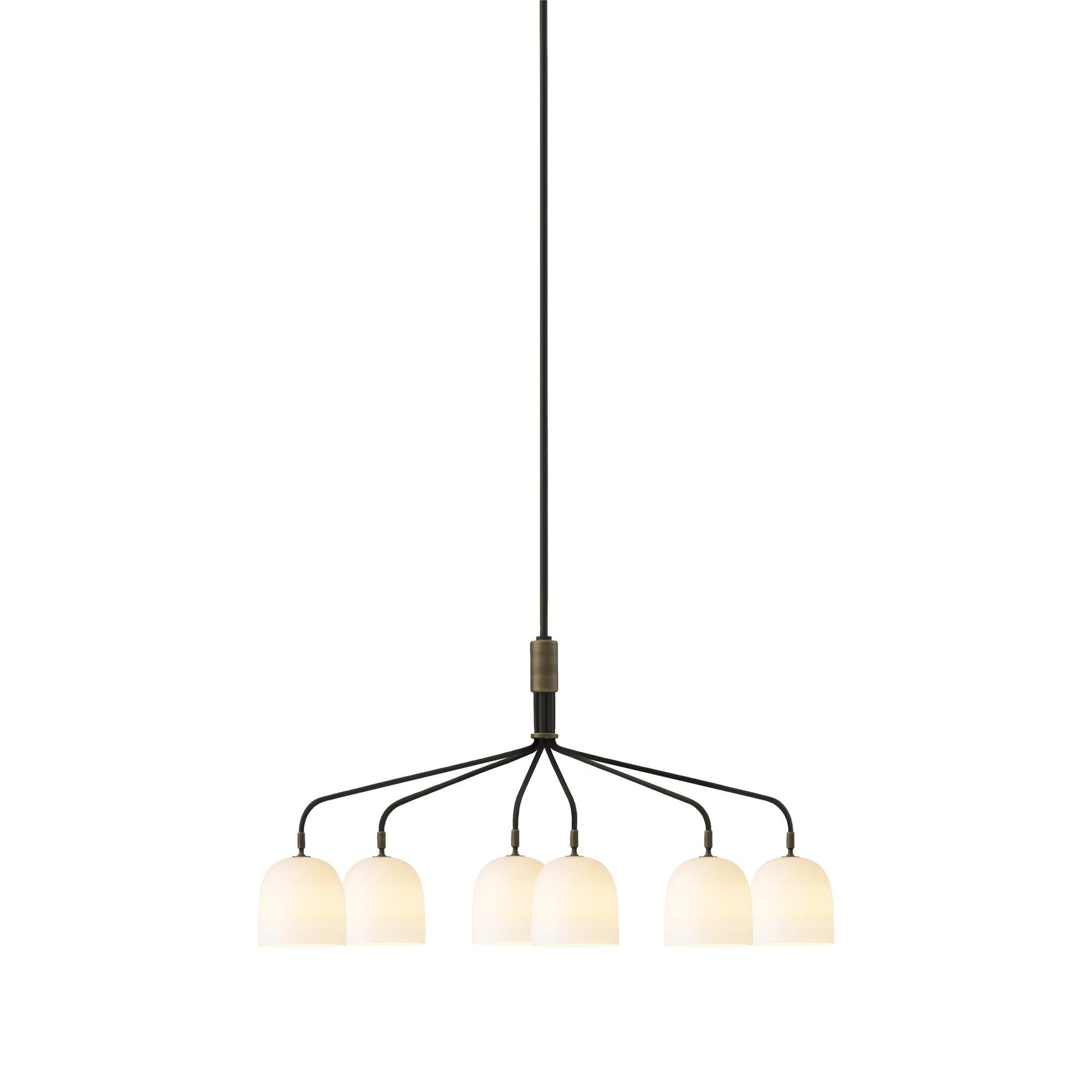 Aursolos Vintage Industrial Metal Chandelier - Lamp Copper