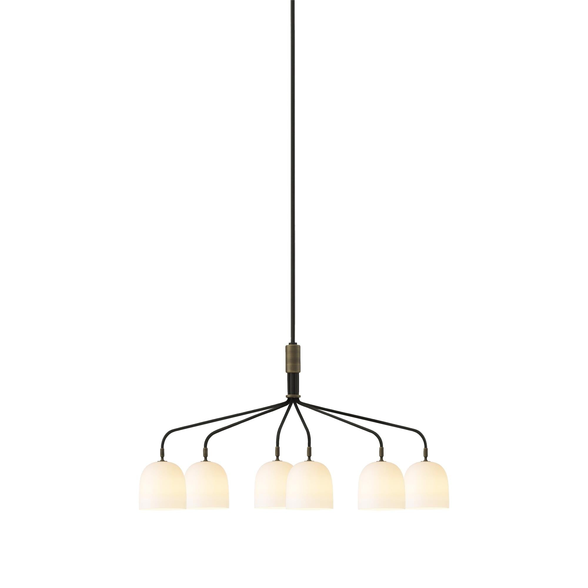 Aursolos Vintage Industrial Metal Chandelier - Lamp Copper