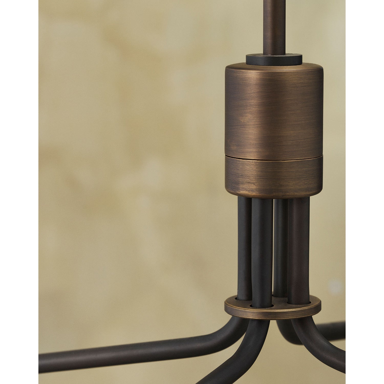Aursolos Vintage Industrial Metal Chandelier - Lamp Copper