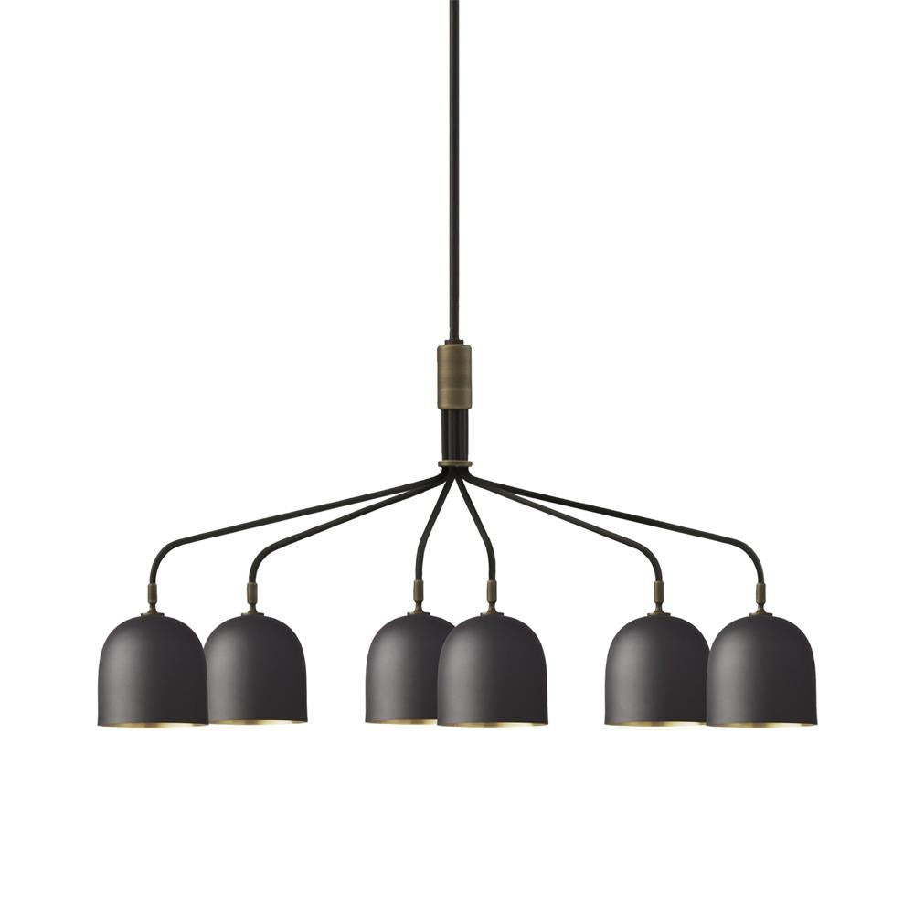 Aursolos Vintage Industrial Metal Chandelier - Lamp Copper