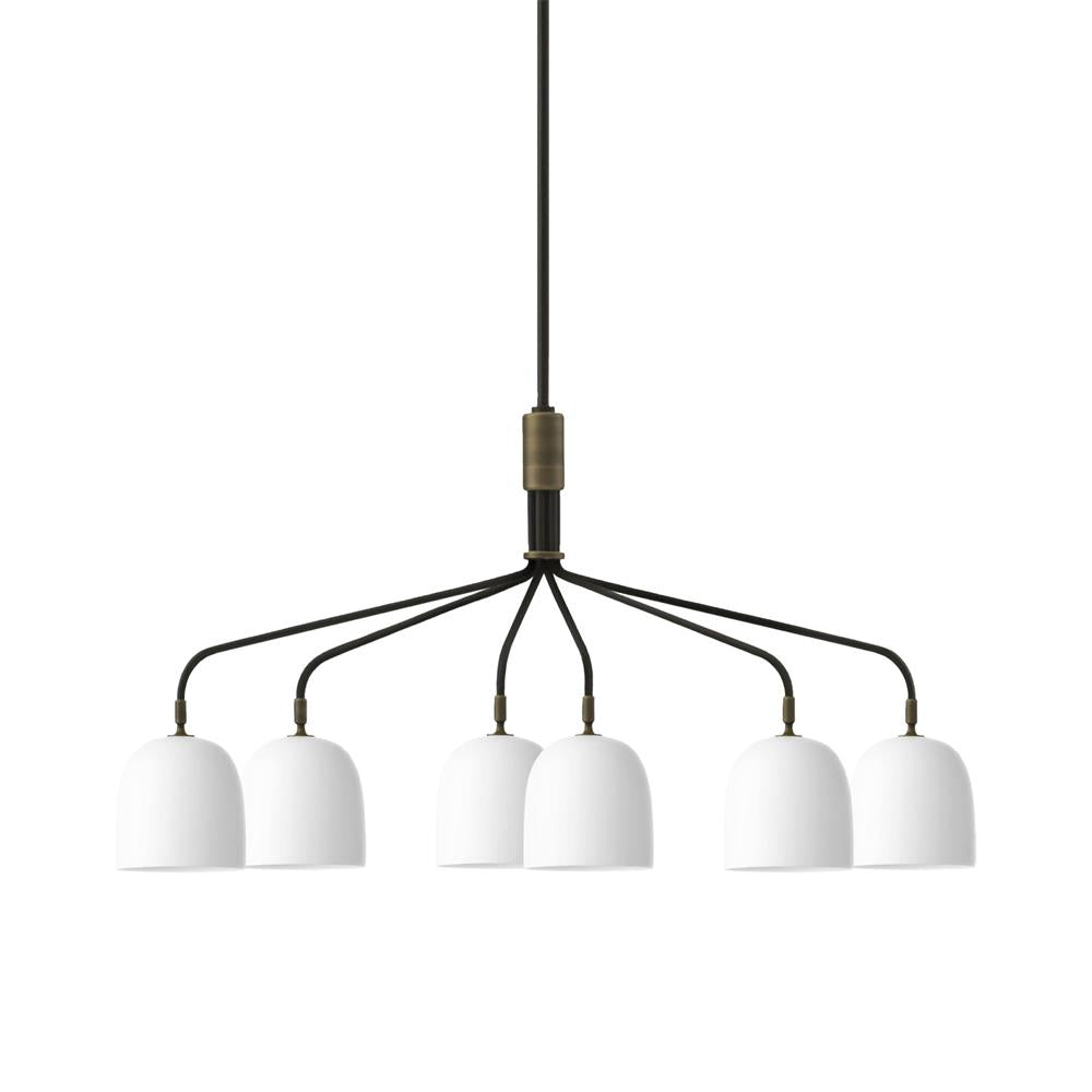 Aursolos Vintage Industrial Metal Chandelier - Lamp Copper
