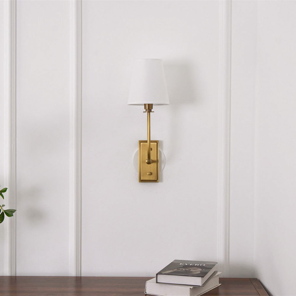 Esther Wall Lamp Fabric - Lamp Copper
