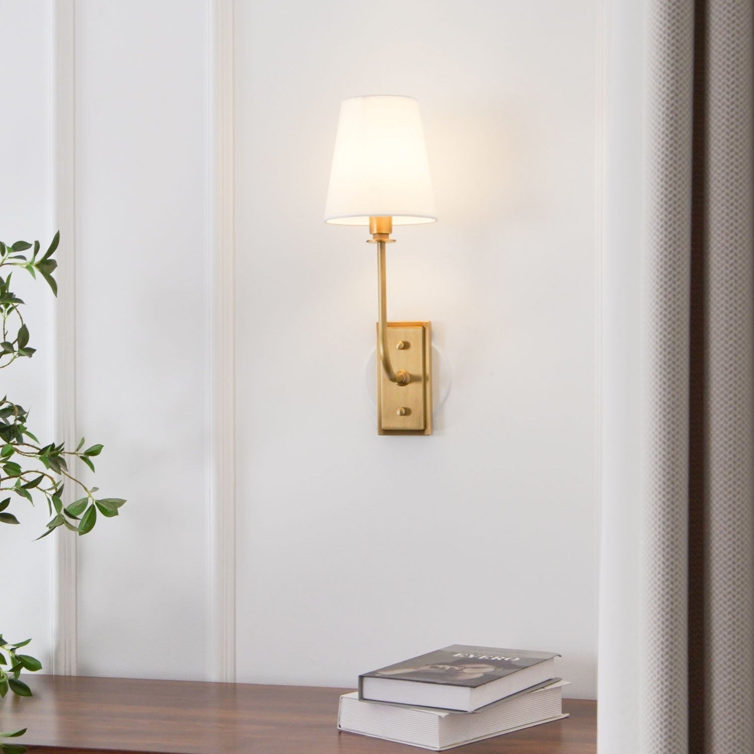 Esther Wall Lamp Fabric - Lamp Copper