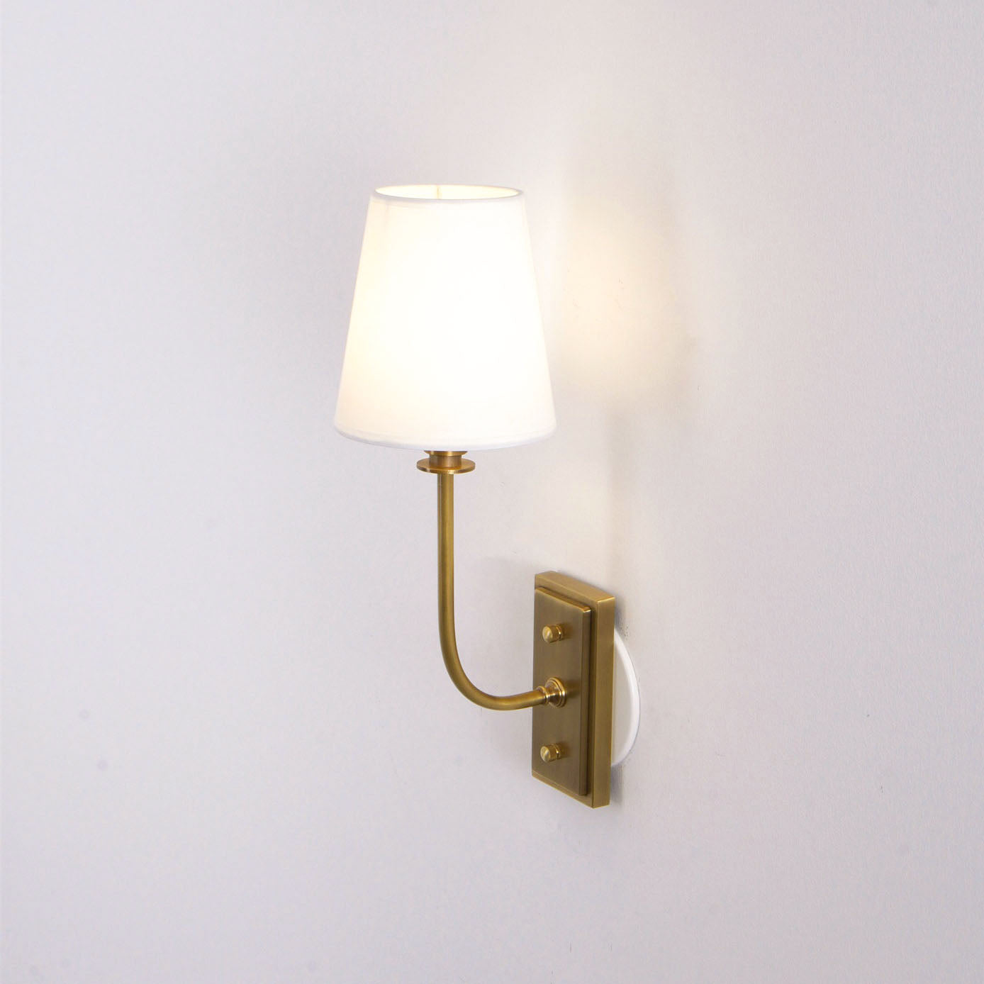 Esther Wall Lamp Fabric - Lamp Copper