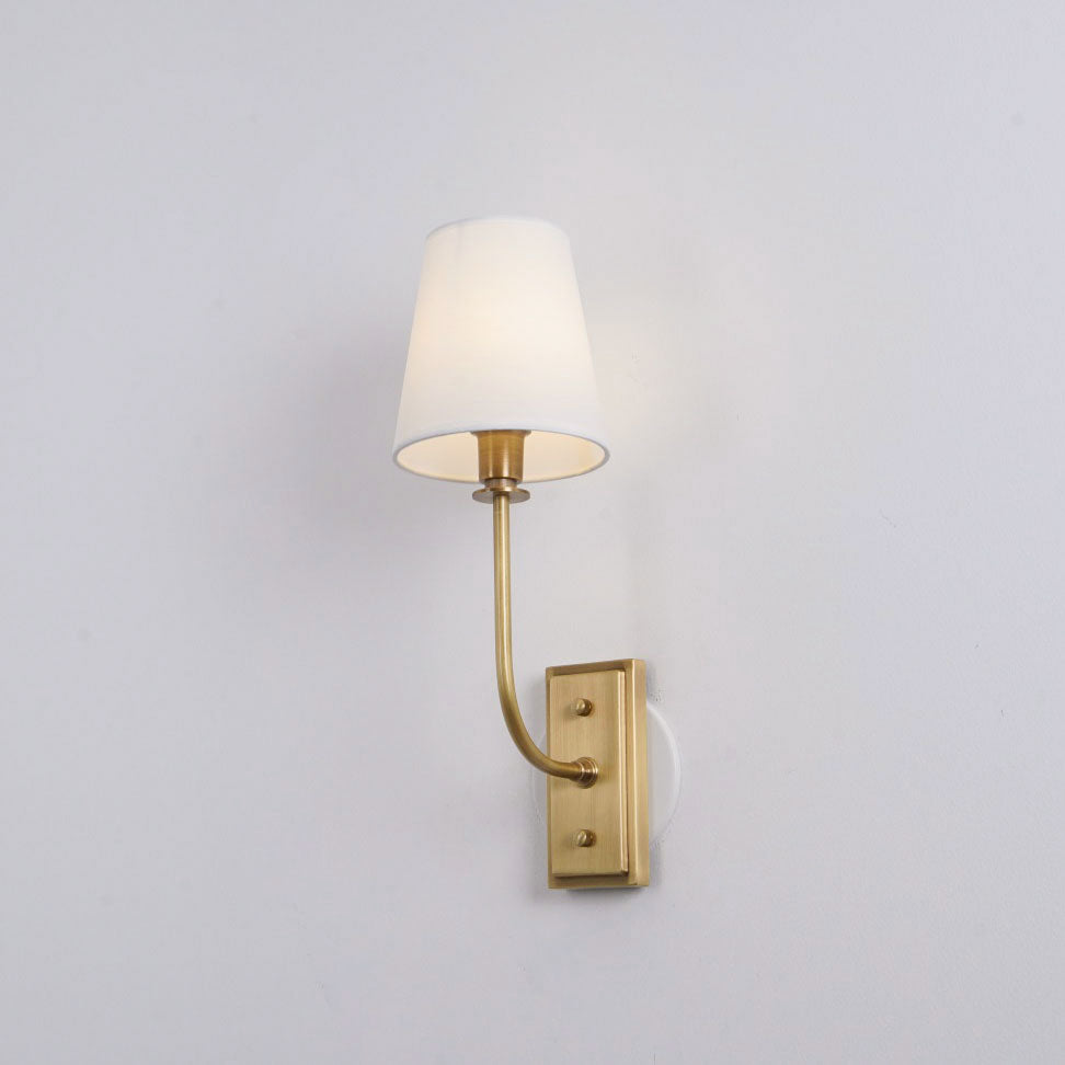 Esther Wall Lamp Fabric - Lamp Copper