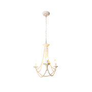 Eursoria Postmodern Luxury Wooden Metal Pendant Lamp - Lamp Copper
