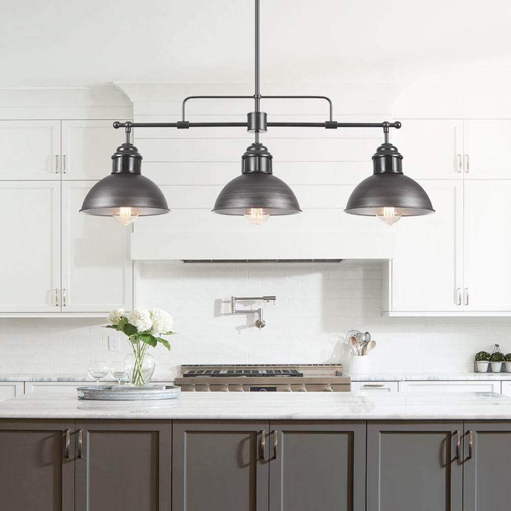 Vesara Industrial Metal Dome Pendant - Lamp Copper